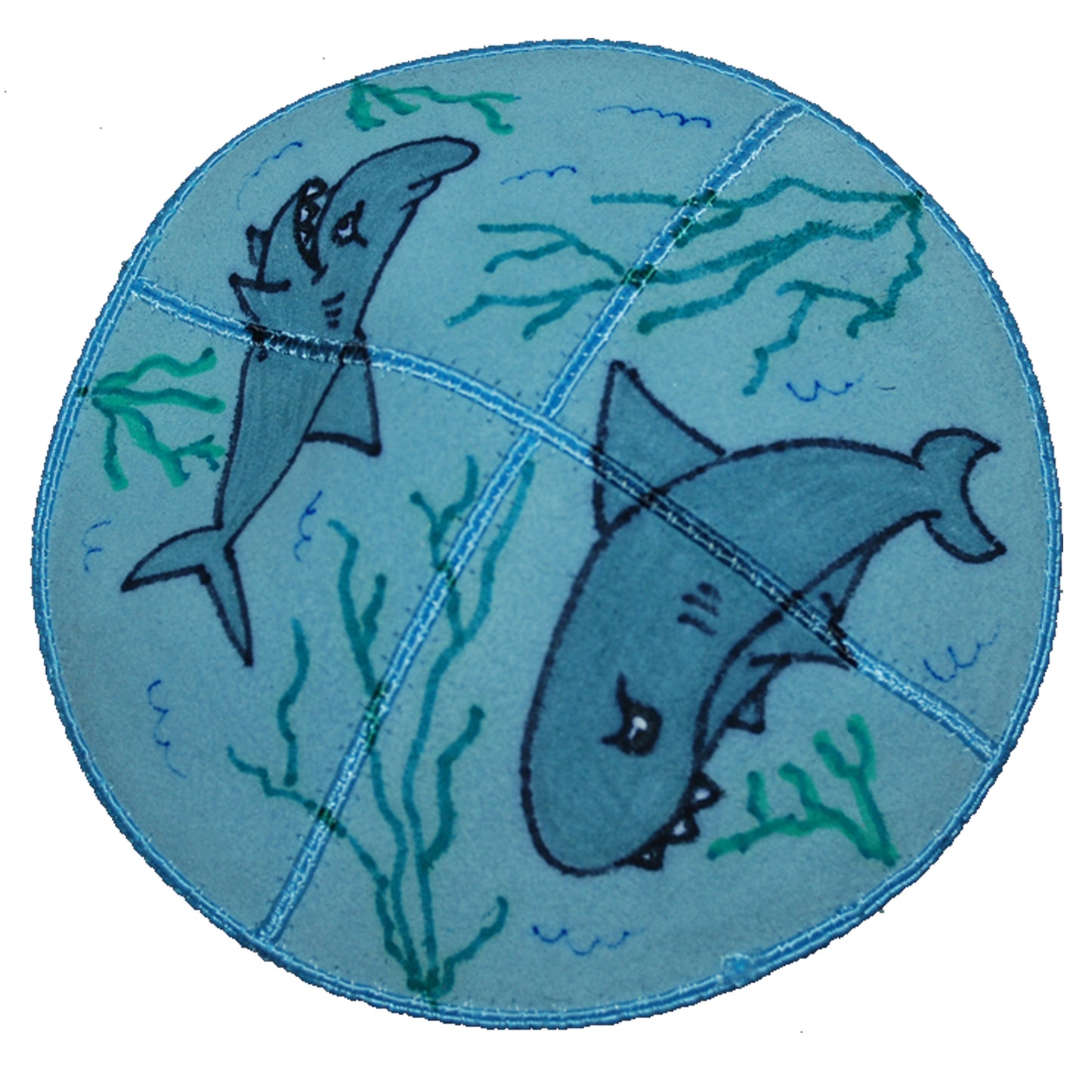 Sharks Small Kippah