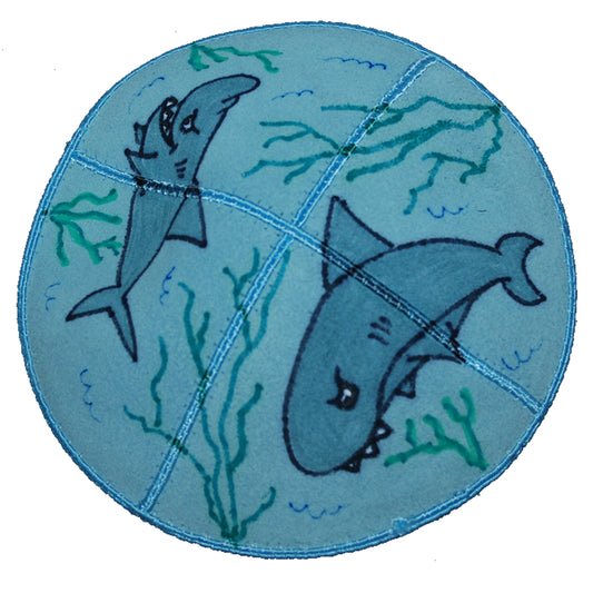 Sharks Small Kippah