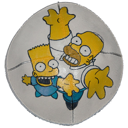 Homer and Bart Kippah